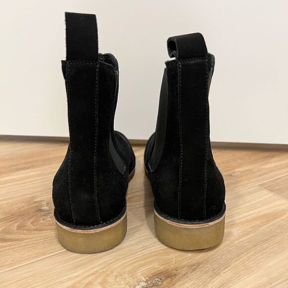 CIVIL REGIME Men’s Black Suede Boots Size 7 main image 4